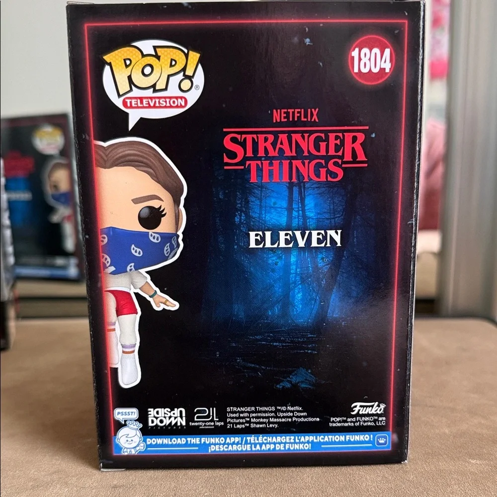 Funko Pop Stranger Things Eleven with Blue Bandana - Picture 3 of 5